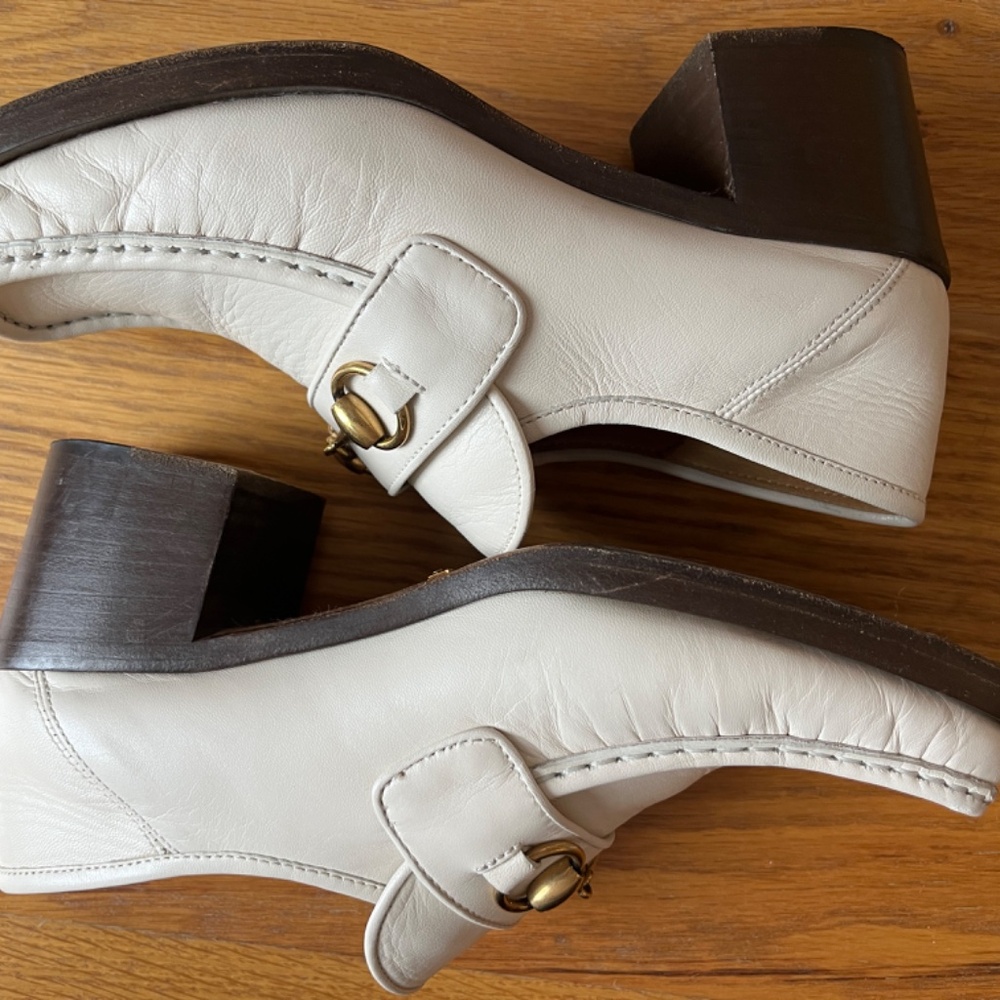 Gucci Vegas 1955 Horsebit Block Heeled Loafers - Picture 9 of 11